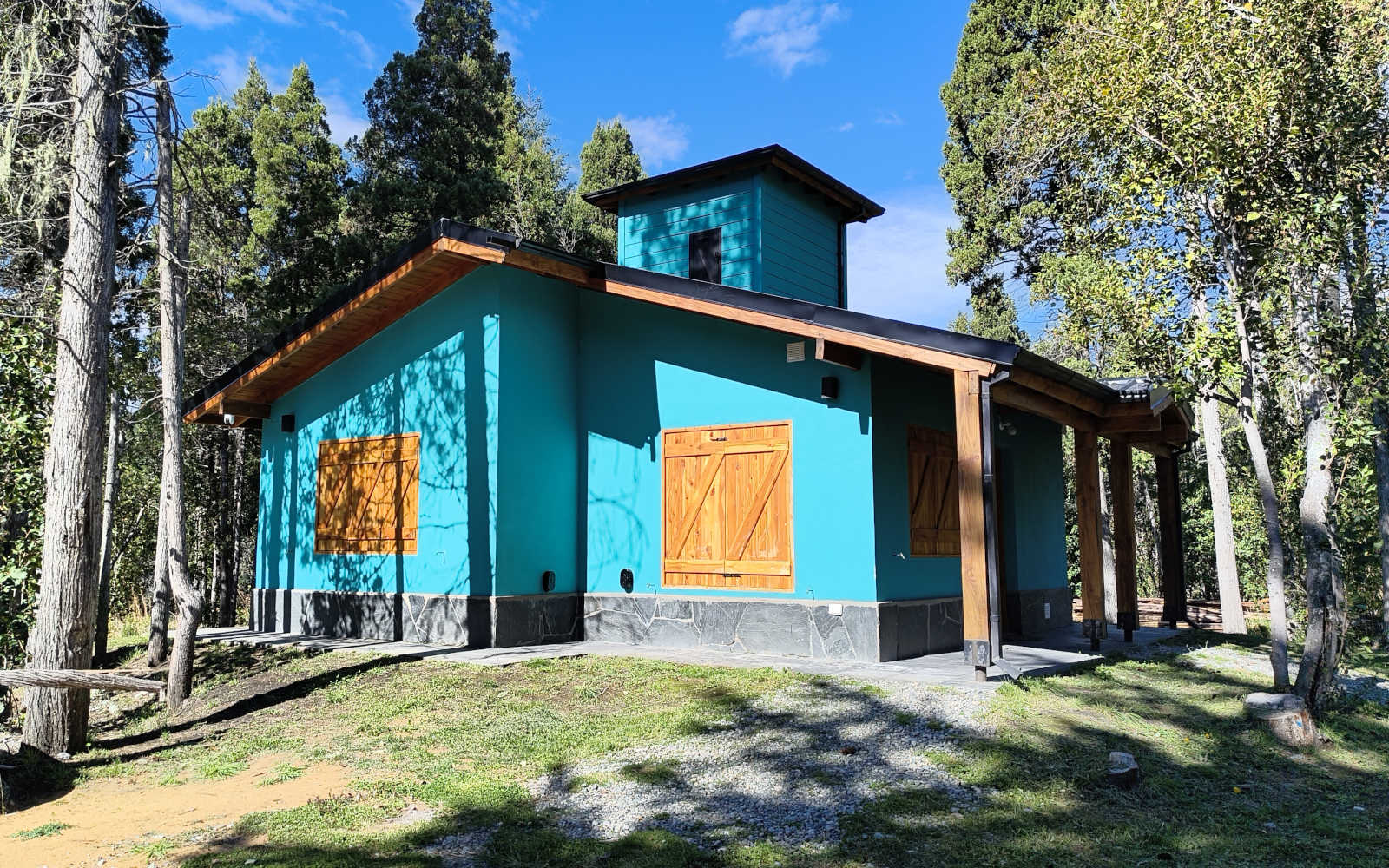 Exterior de la Cabaña Ciprés
